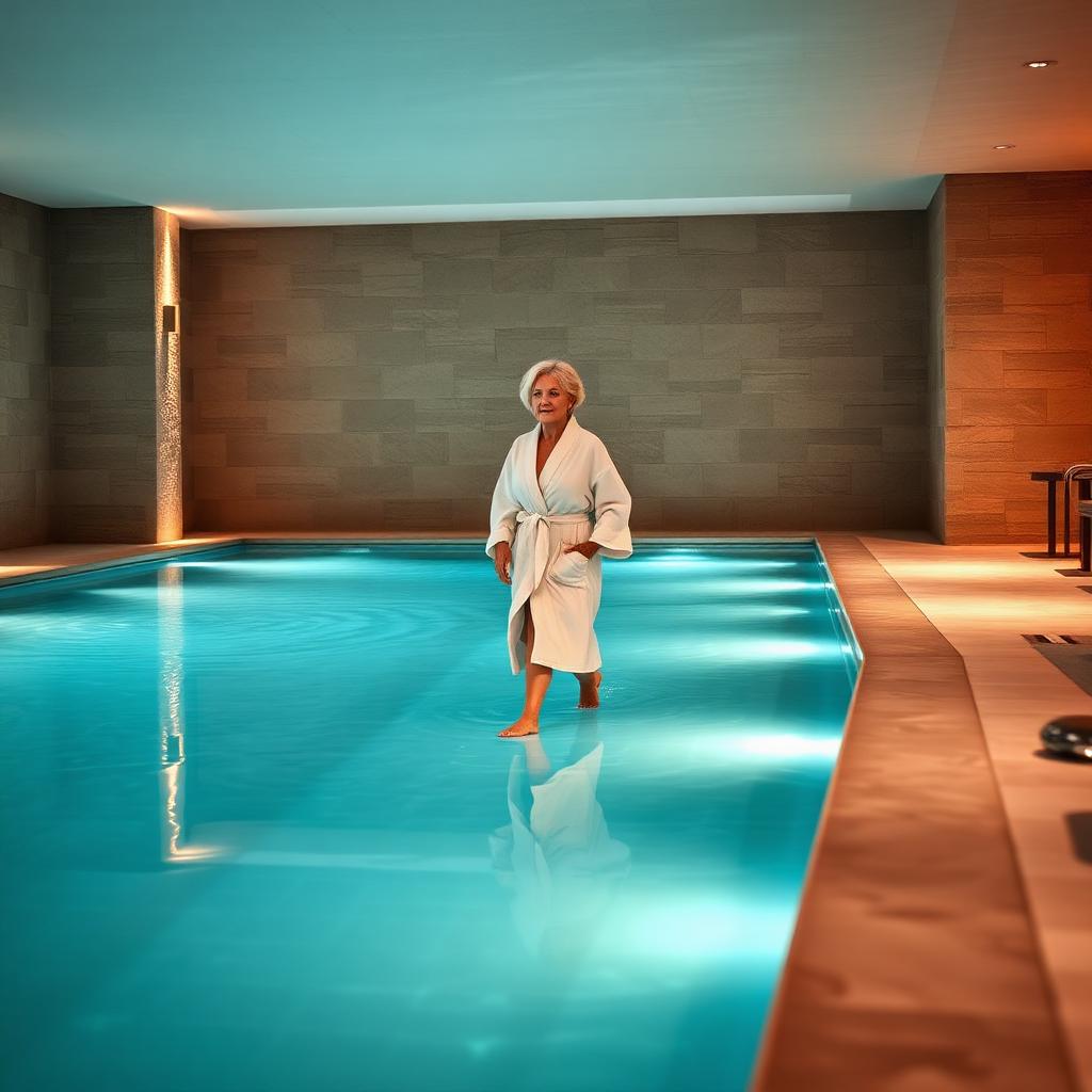 Indoor swimming pool and wellness suite